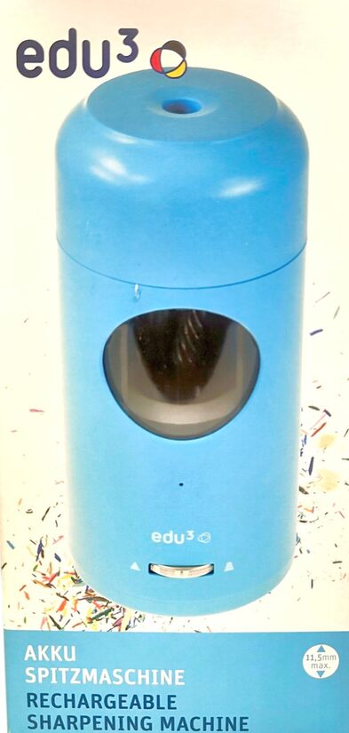 AVTOMATSKI ELEKTRIČNI ŠILČEK ZA TANKE IN DEBELE BARVICE EDU3 13555